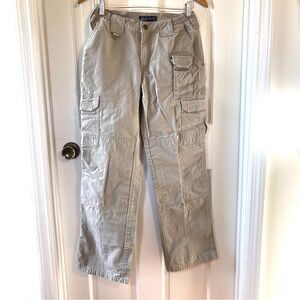 511 Tactical Pants Women's Sz 2 Taclite Pro Ripstop Work Cargo Khaki Police Fire